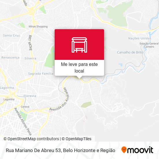 Rua Mariano De Abreu 53 mapa