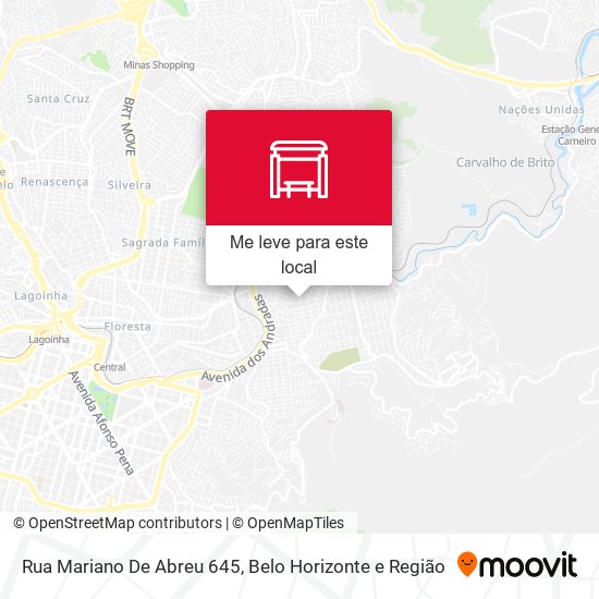 Rua Mariano De Abreu 645 mapa