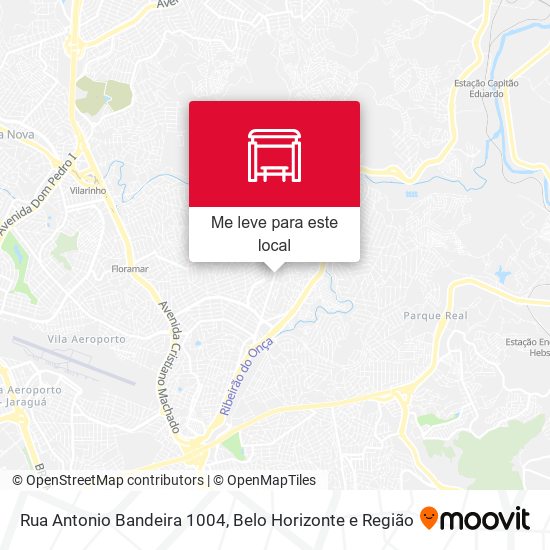 Rua Antonio Bandeira 1004 mapa