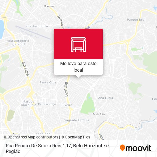 Rua Renato De Souza Reis 107 mapa