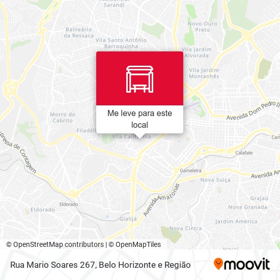 Rua Mario Soares 267 mapa