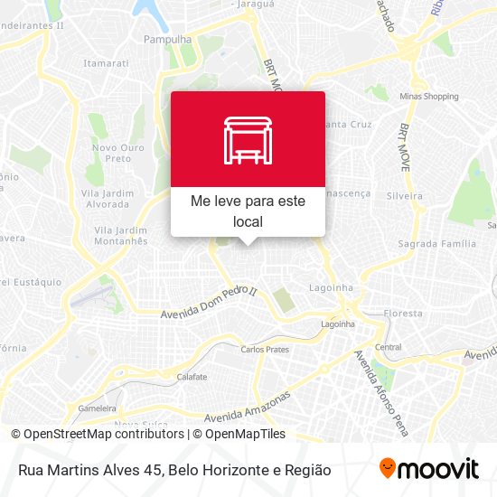 Rua Martins Alves 45 mapa