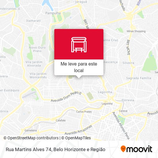 Rua Martins Alves 74 mapa
