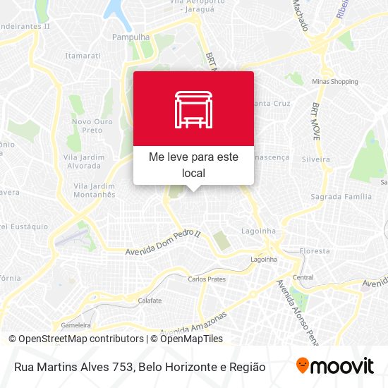 Rua Martins Alves 753 mapa