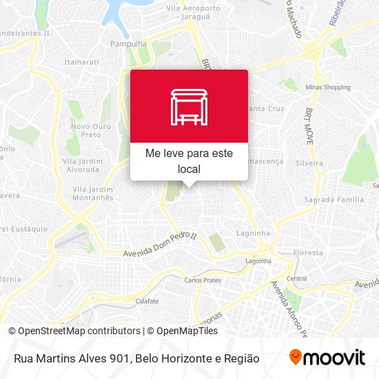 Rua Martins Alves 901 mapa