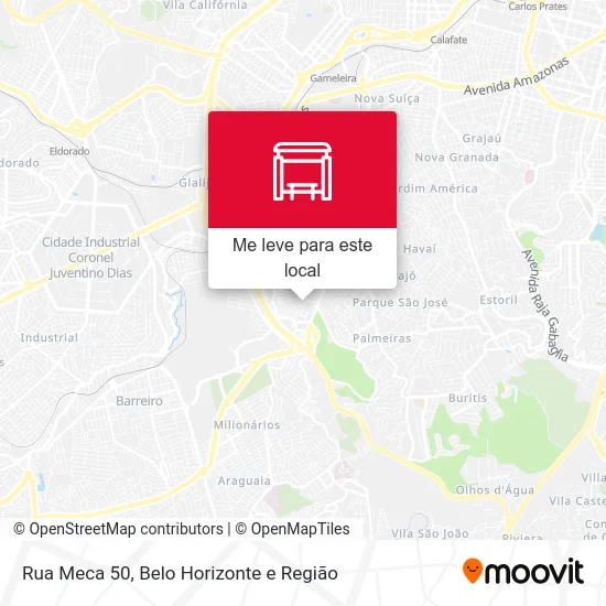 Rua Meca 50 mapa