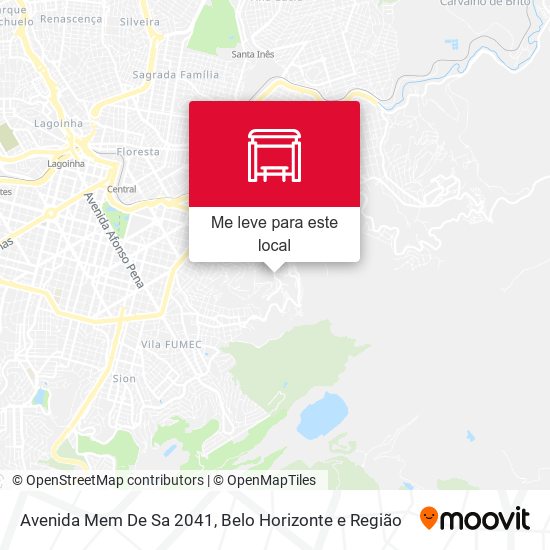 Avenida Mem De Sa 2041 mapa