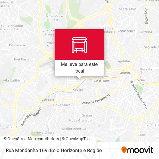 Rua Mendanha 169 mapa