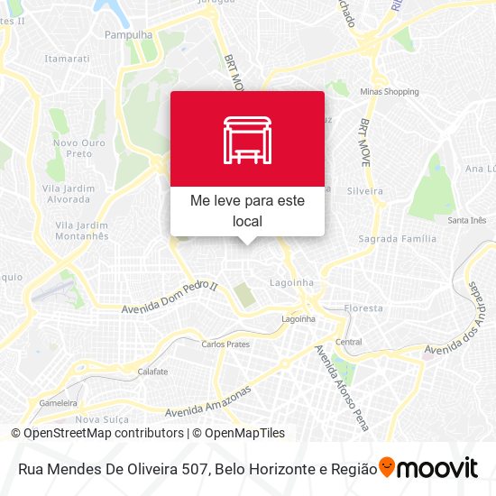 Rua Mendes De Oliveira 507 mapa