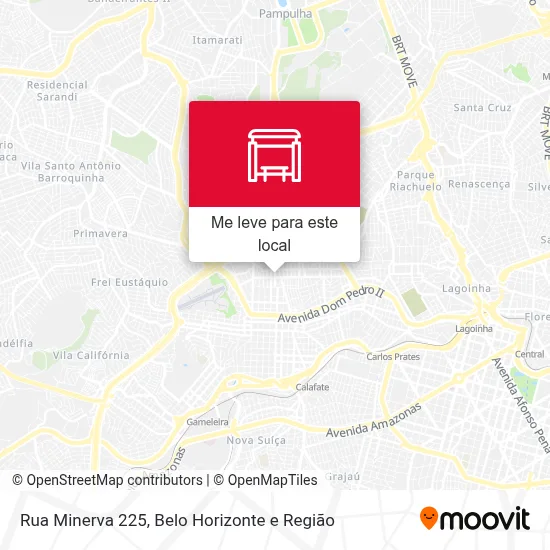Rua Minerva 225 mapa