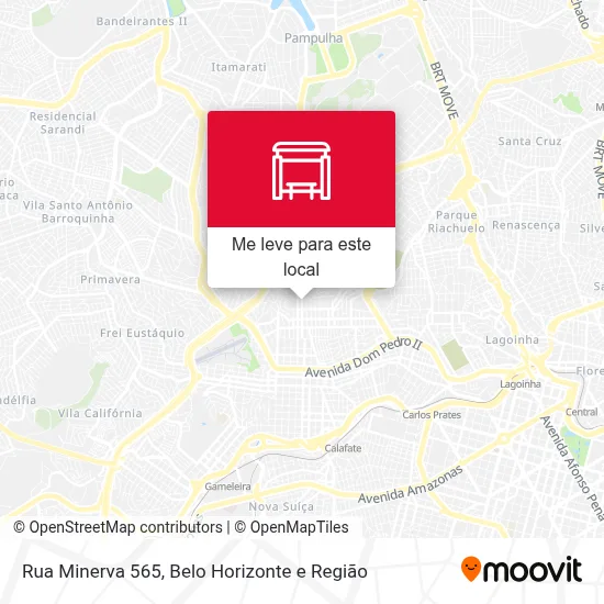 Rua Minerva 565 mapa
