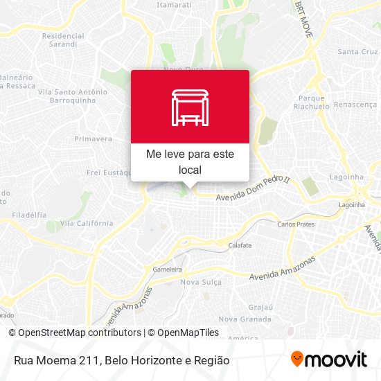 Rua Moema 211 mapa