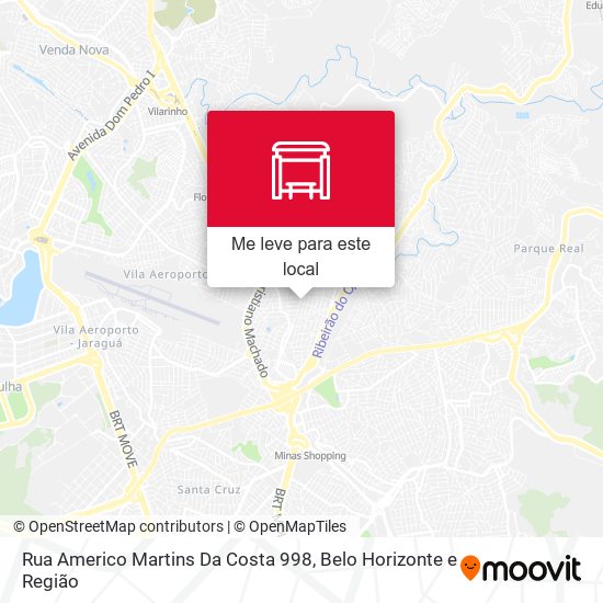 Rua Americo Martins Da Costa 998 mapa