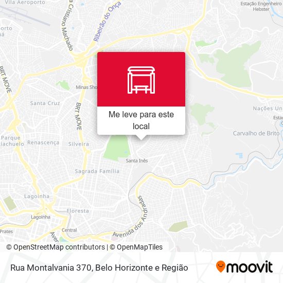 Rua Montalvania 370 mapa