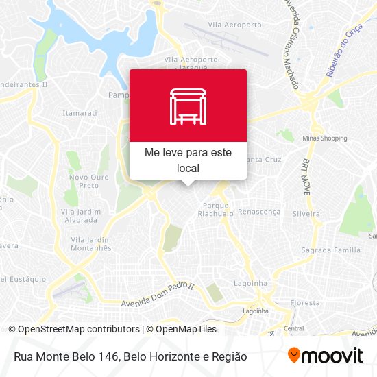 Rua Monte Belo 146 mapa