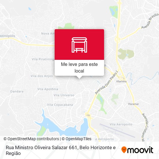 Rua Ministro Oliveira Salazar 661 mapa