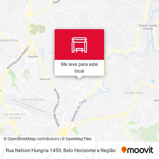Rua Nelson Hungria 1450 mapa
