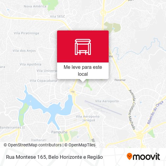 Rua Montese 165 mapa