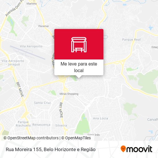 Rua Moreira 155 mapa