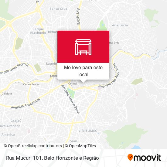 Rua Mucuri 101 mapa