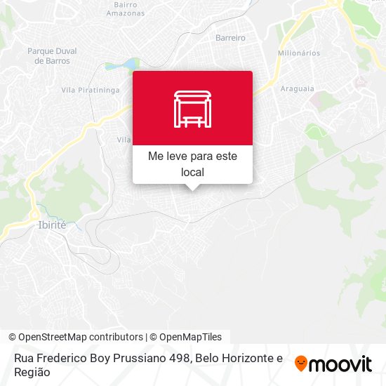 Rua Frederico Boy Prussiano 498 mapa