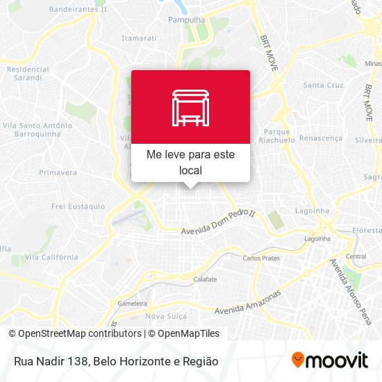 Rua Nadir 138 mapa