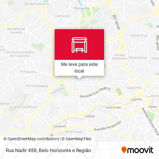 Rua Nadir 458 mapa