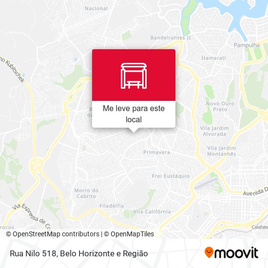 Rua Nilo 518 mapa