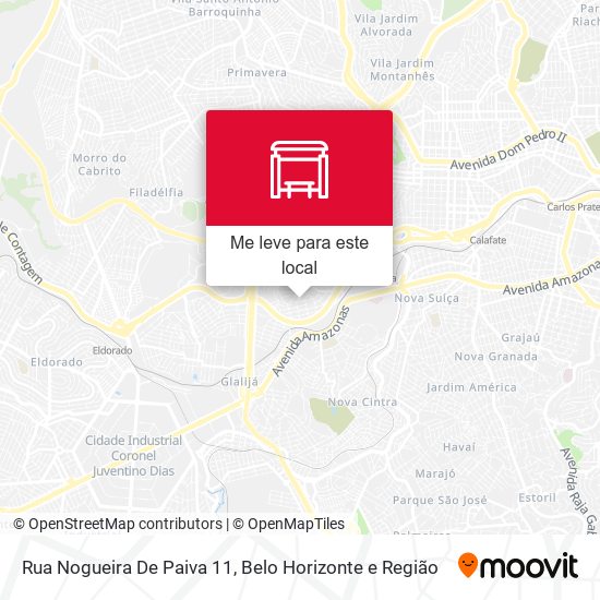 Rua Nogueira De Paiva 11 mapa