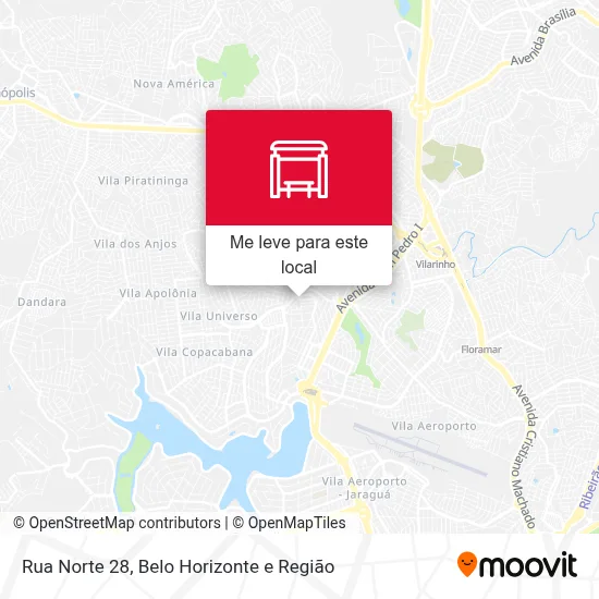 Rua Norte 28 mapa