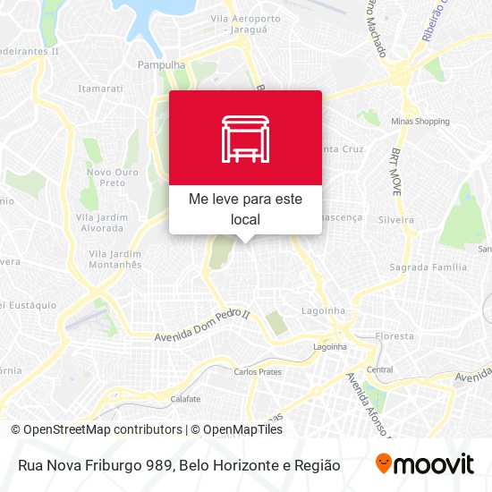 Rua Nova Friburgo 989 mapa