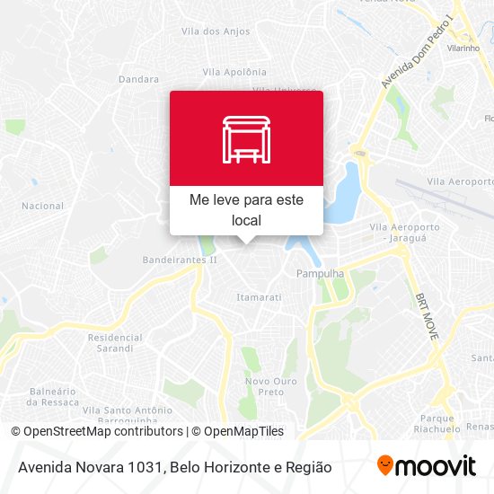 Avenida Novara 1031 mapa
