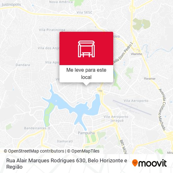 Rua Alair Marques Rodrigues 630 mapa