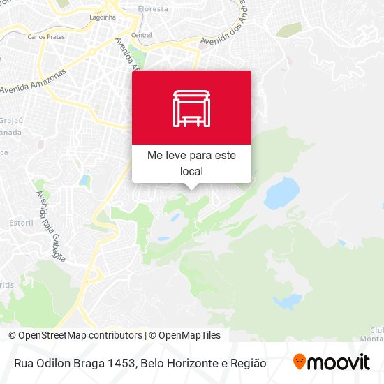 Rua Odilon Braga 1453 mapa