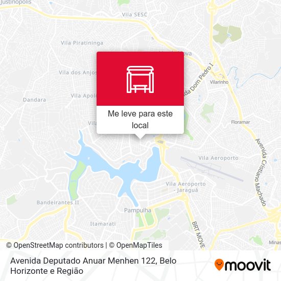 Avenida Deputado Anuar Menhen 122 mapa