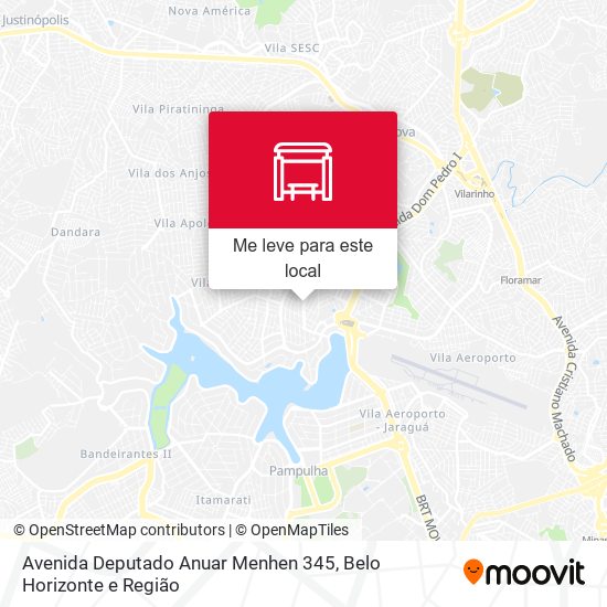 Avenida Deputado Anuar Menhen 345 mapa