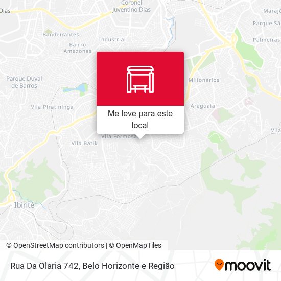 Rua Da Olaria 742 mapa