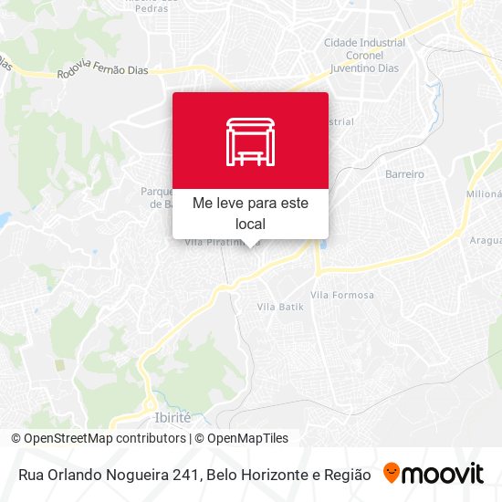 Rua Orlando Nogueira 241 mapa