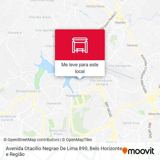Avenida Otacilio Negrao De Lima 890 mapa