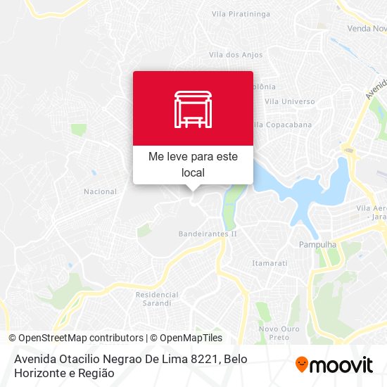 Avenida Otacilio Negrao De Lima 8221 mapa