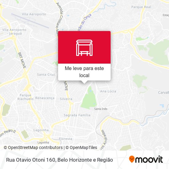 Rua Otavio Otoni 160 mapa