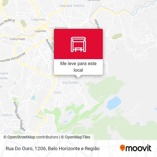 Rua Do Ouro, 1206 mapa