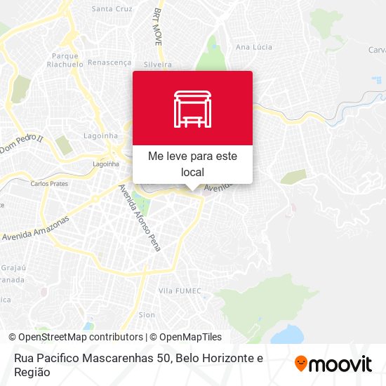 Rua Pacifico Mascarenhas 50 mapa