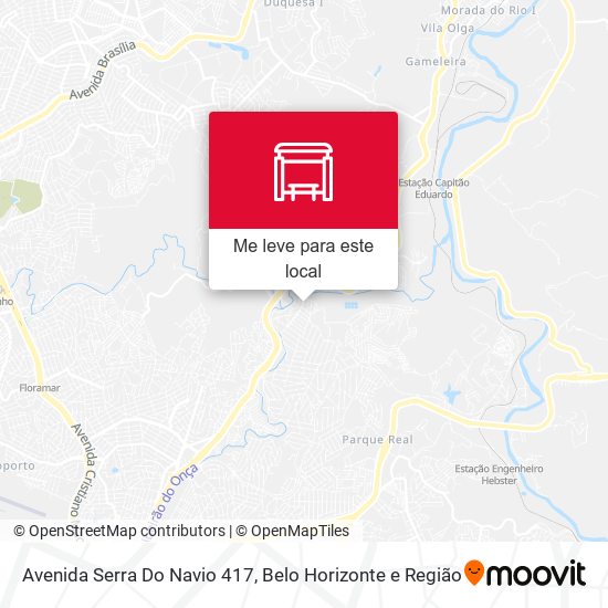 Avenida Serra Do Navio 417 mapa