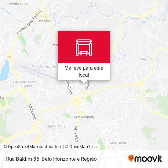 Rua Baldim 85 mapa
