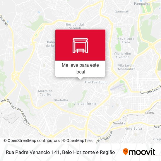 Rua Padre Venancio 141 mapa