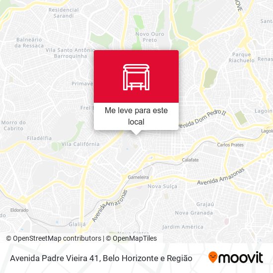 Avenida Padre Vieira 41 mapa
