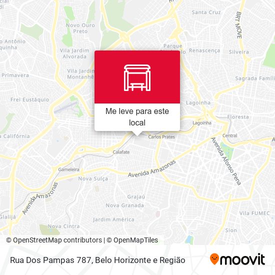 Rua Dos Pampas 787 mapa