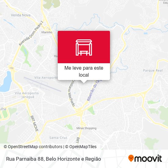 Rua Parnaiba 88 mapa