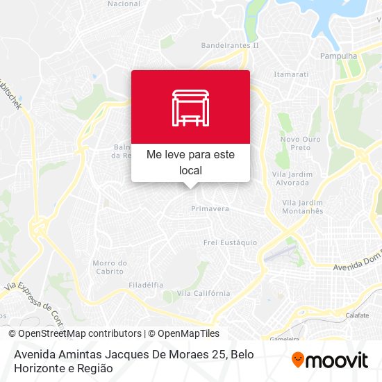Avenida Amintas Jacques De Moraes 25 mapa